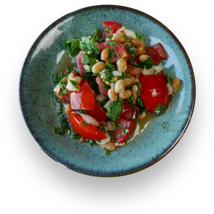 Nattō-Salat in Schüssel
